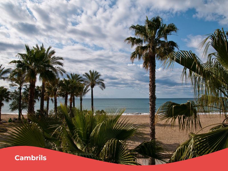 cambrils costas de cataluña