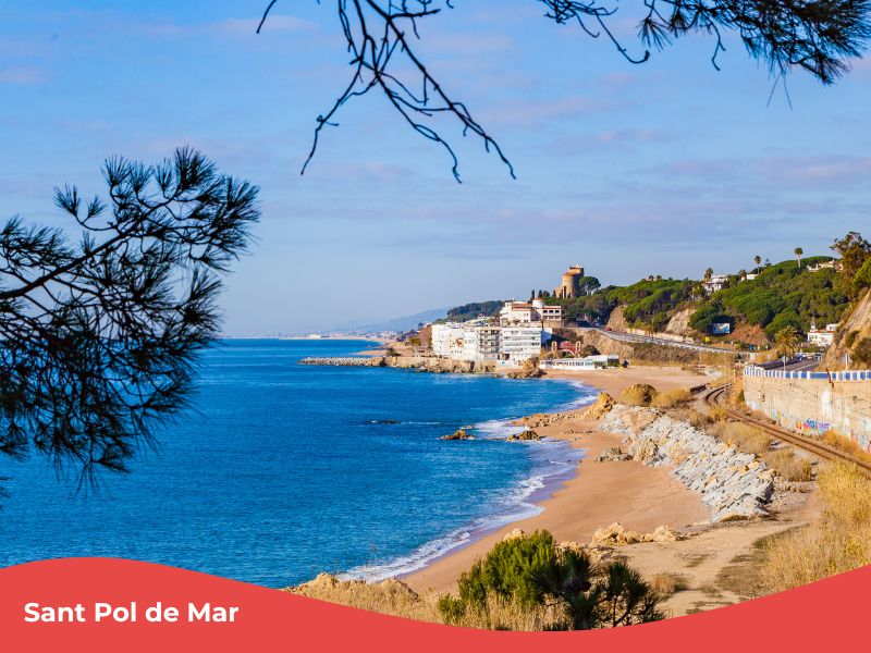 Costas de Cataluña: lo mejor del litoral catalán 6 Sant Pol de Mar