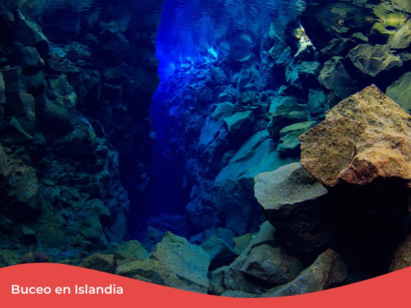Los mejores viajes de buceo en los 5 continentes + España 6 buceo en Islandia